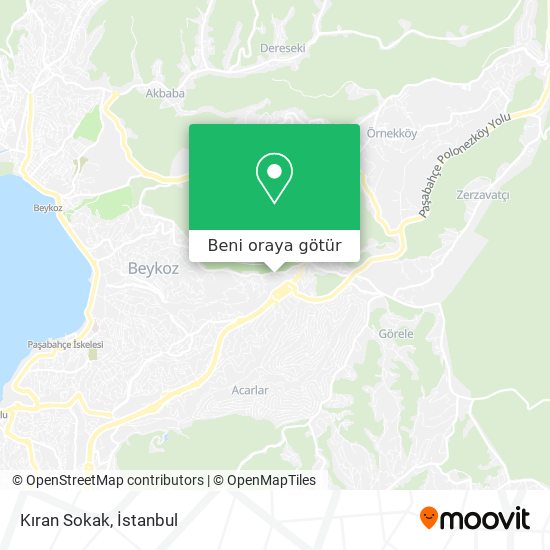 Kıran Sokak harita