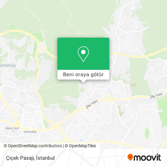 Çiçek Pasajı harita