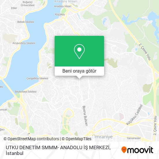UTKU DENETİM SMMM- ANADOLU İŞ MERKEZİ harita