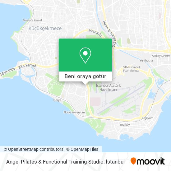 Angel Pilates & Functional Training Studio harita