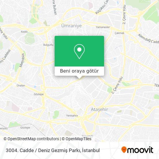 3004. Cadde / Deniz Gezmiş Parkı harita