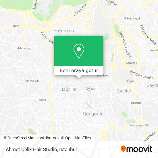 Ahmet Çelik Hair Studio harita