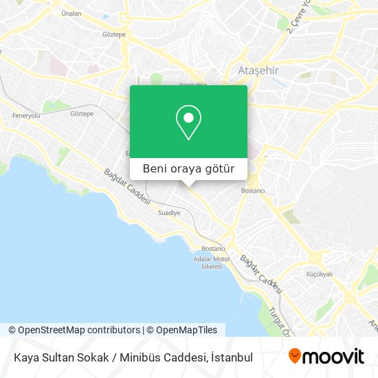 Kaya Sultan Sokak / Minibüs Caddesi harita