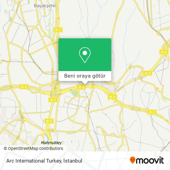 Arc International Turkey harita