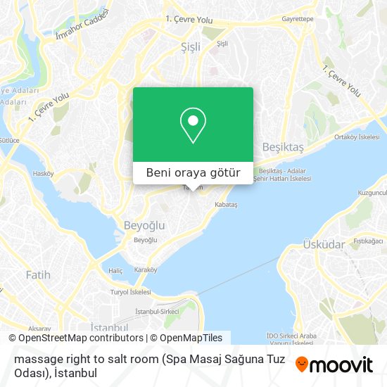 massage right to salt room (Spa Masaj Sağuna Tuz Odası) harita