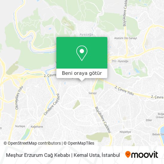 Meşhur Erzurum Cağ Kebabı | Kemal Usta harita