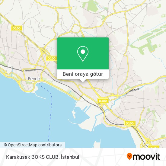 Karakusak BOKS CLUB harita