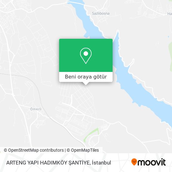 ARTENG YAPI HADIMKÖY ŞANTİYE harita
