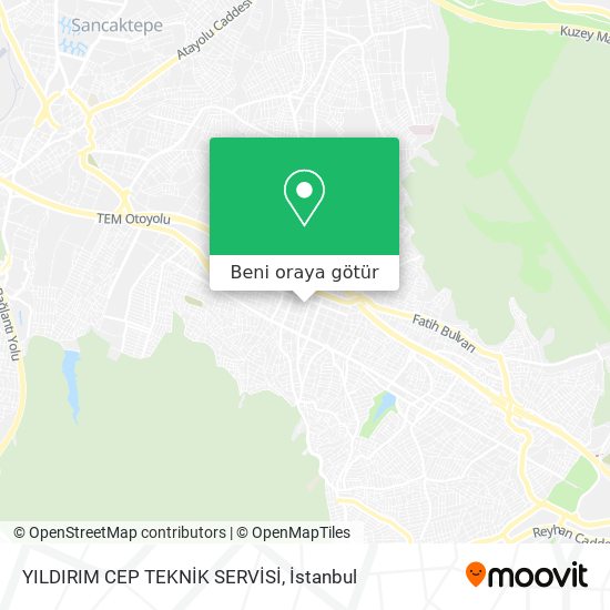 YILDIRIM CEP TEKNİK SERVİSİ harita