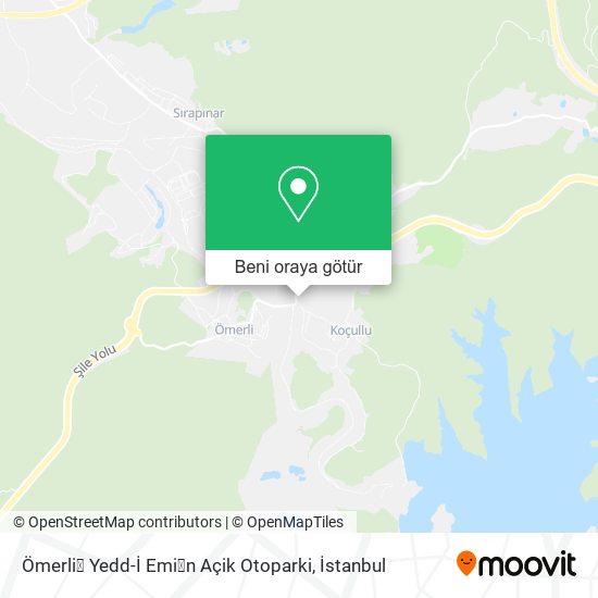 Ömerli̇ Yedd-İ Emi̇n Açik Otoparki harita