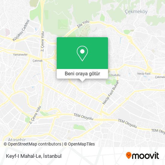 Keyf-I Mahal-Le harita