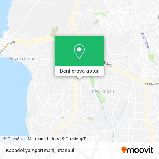 Kapadokya Apartmani harita