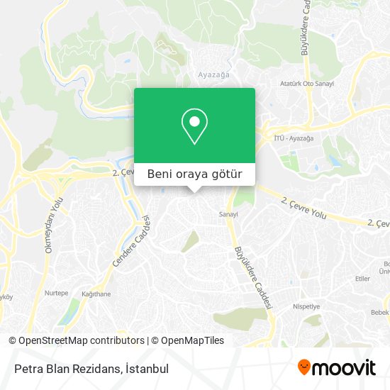 Petra Blan Rezidans harita