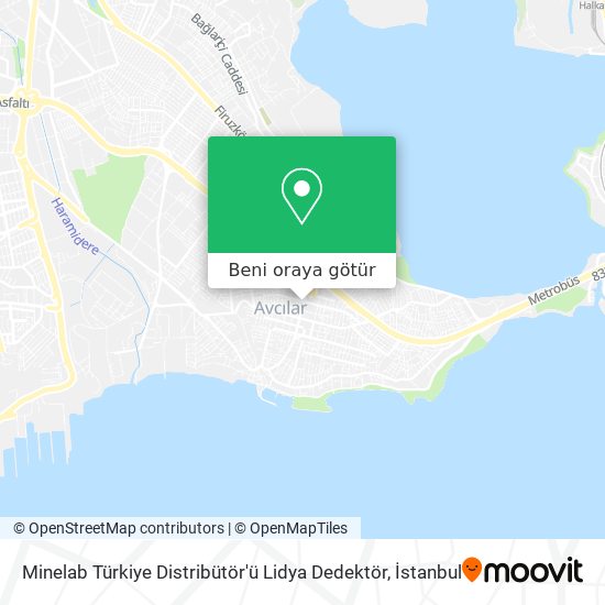 Minelab Türkiye Distribütör'ü Lidya Dedektör harita