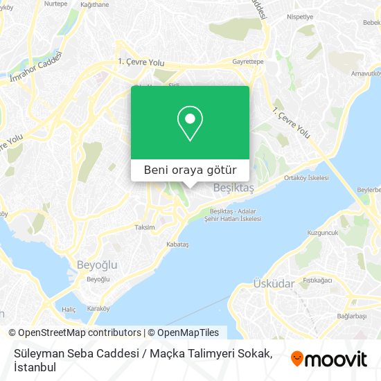 Süleyman Seba Caddesi / Maçka Talimyeri Sokak harita