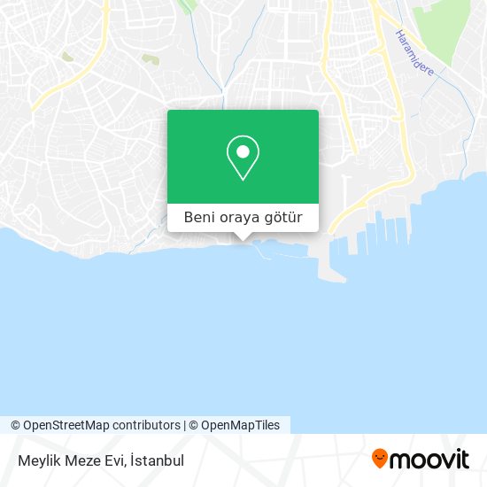 Meylik Meze Evi harita
