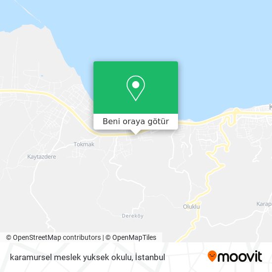 karamursel meslek yuksek okulu harita