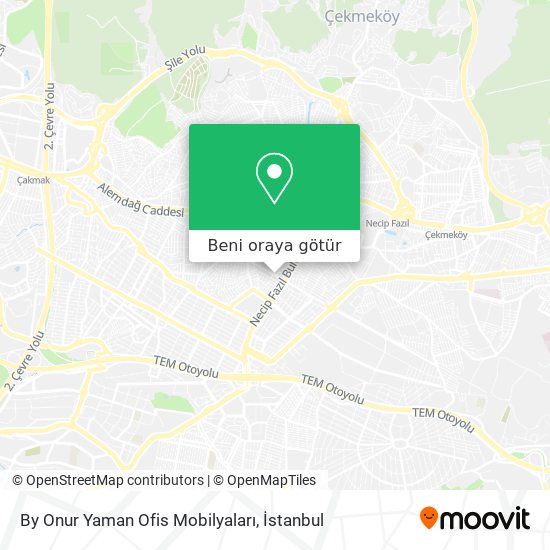 By Onur Yaman Ofis Mobilyaları harita