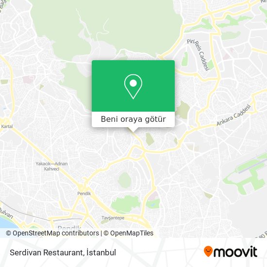 Serdivan Restaurant harita