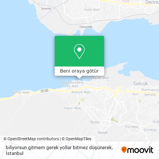 biliyorsun gitmem gerek yollar bitmez düşünerek harita