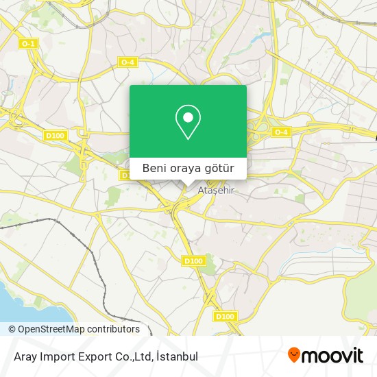 Aray Import Export Co.,Ltd harita