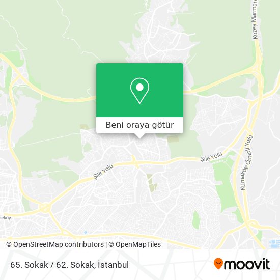 65. Sokak / 62. Sokak harita