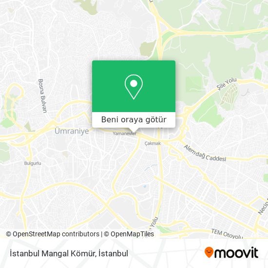 İstanbul Mangal Kömür harita