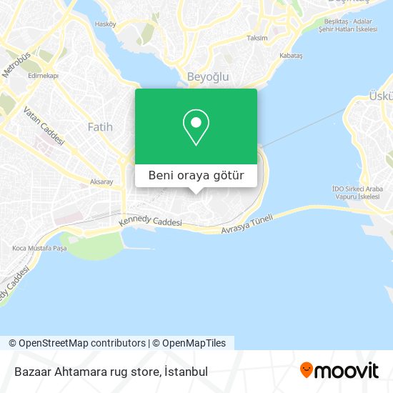 Bazaar Ahtamara rug store harita