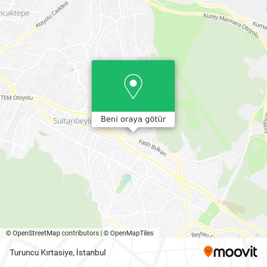Turuncu Kırtasiye harita