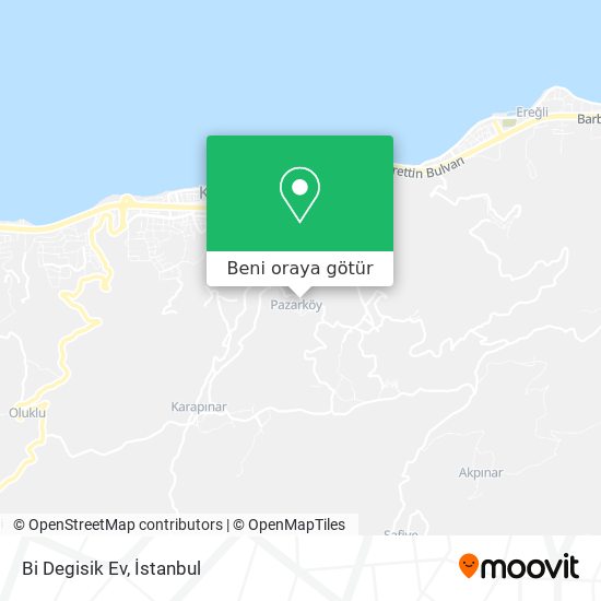 Bi Degisik Ev harita