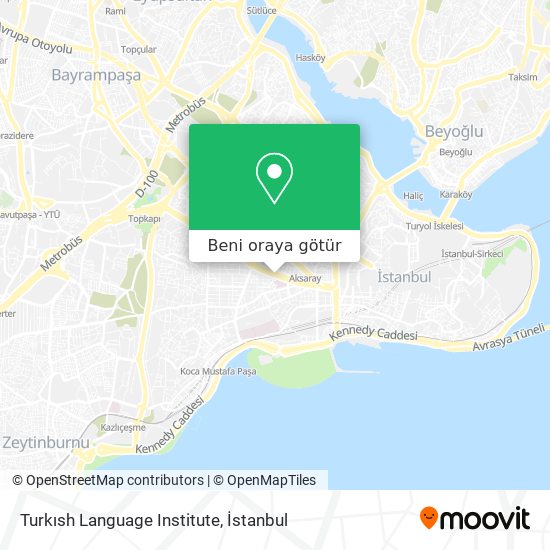 Turkısh Language Institute harita