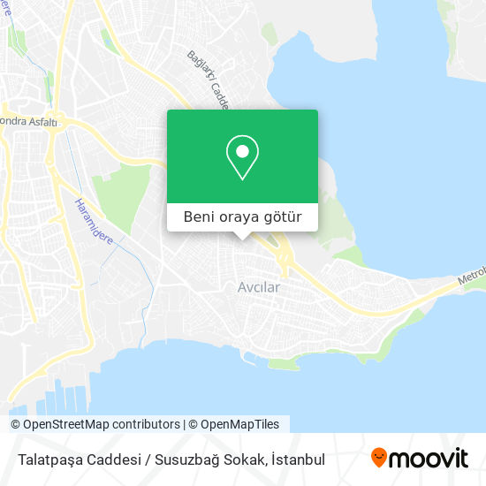 Talatpaşa Caddesi / Susuzbağ Sokak harita