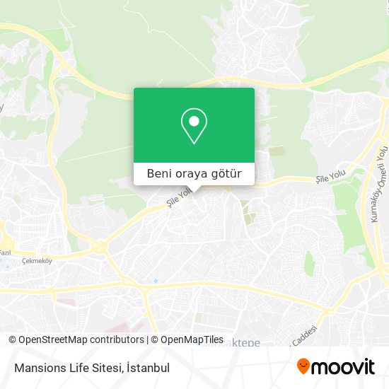 Mansions Life Sitesi harita
