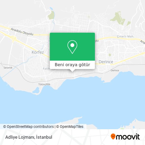 Adliye Lojmanı harita