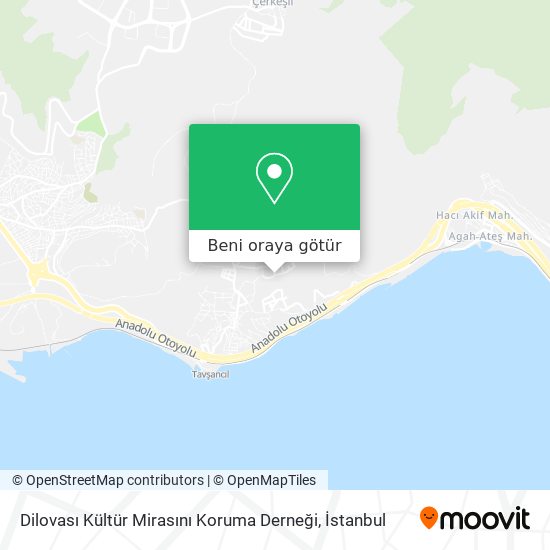 Dilovası Kültür Mirasını Koruma Derneği harita