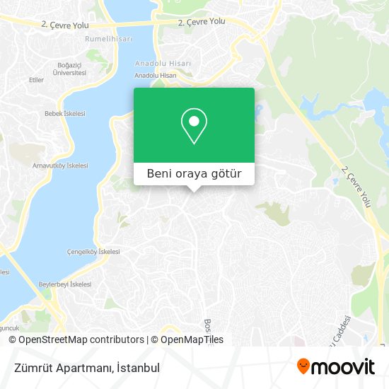 Zümrüt Apartmanı harita