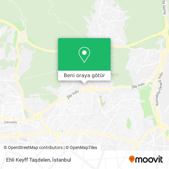Ehli Keyff Taşdelen harita