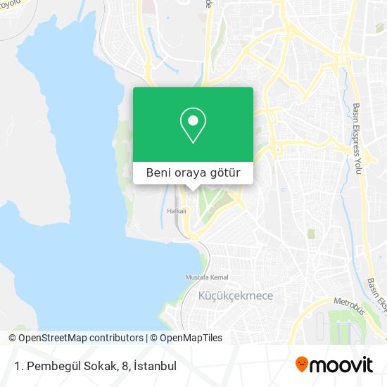 1. Pembegül Sokak, 8 harita