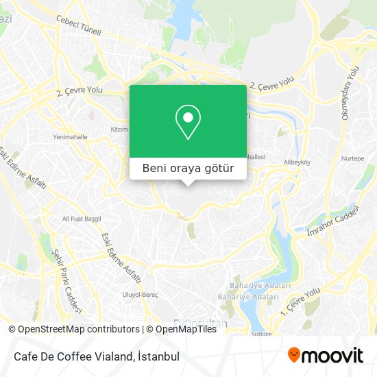Cafe De Coffee Vialand harita