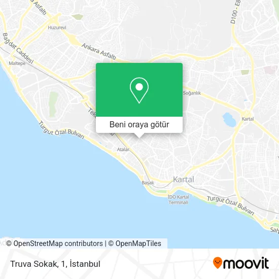 Truva Sokak, 1 harita
