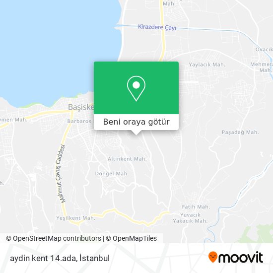 aydin kent 14.ada harita