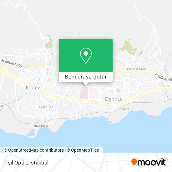 Işıl Optik harita