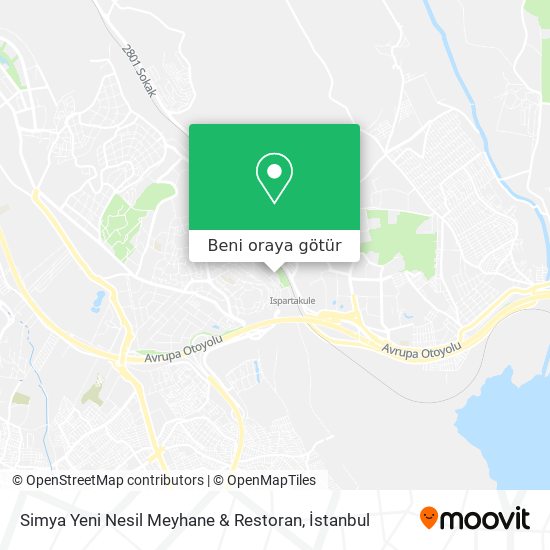 Simya Yeni Nesil Meyhane & Restoran harita