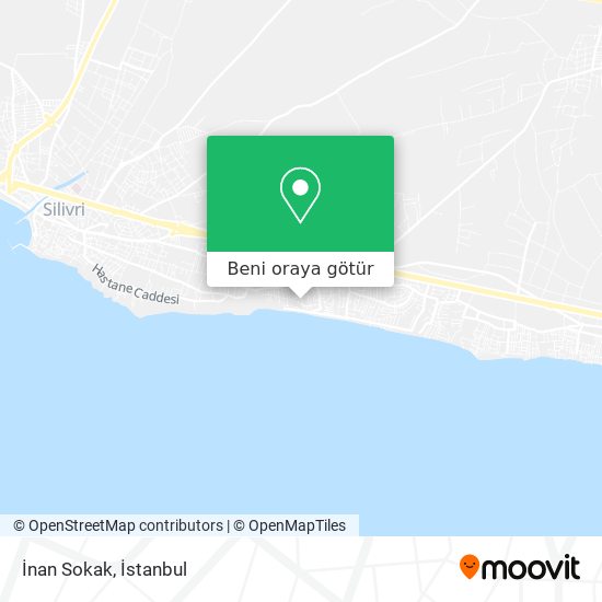 İnan Sokak harita