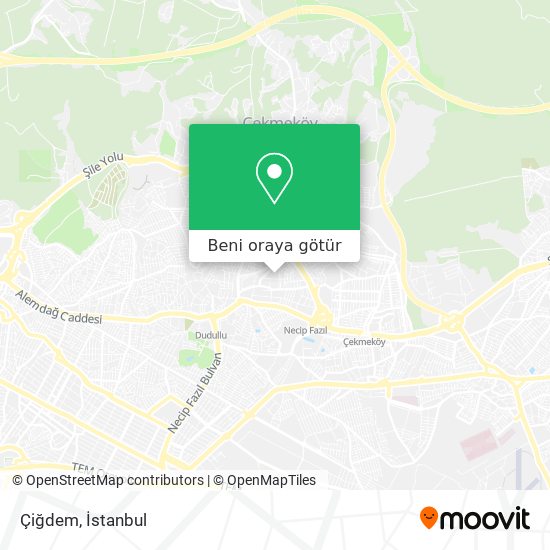 Çiğdem harita