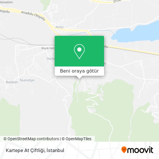 Kartepe At Çiftliği harita