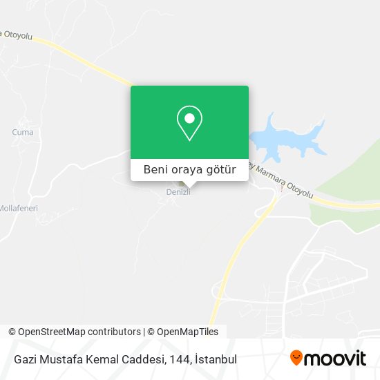 Gazi Mustafa Kemal Caddesi, 144 harita