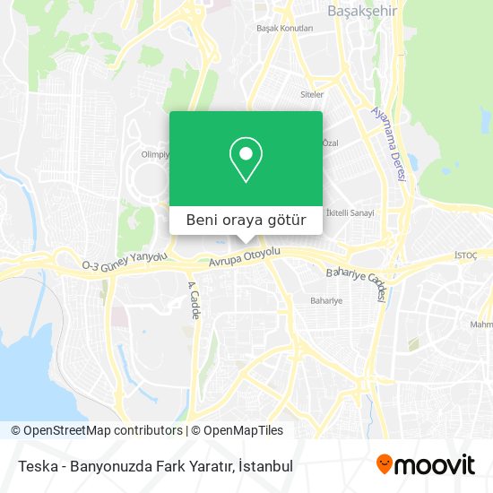Teska - Banyonuzda Fark Yaratır harita