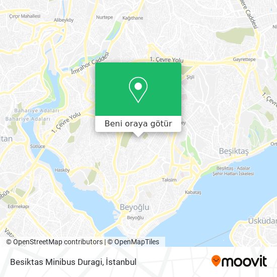 Besiktas Minibus Duragi harita