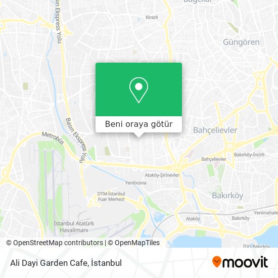 Ali Dayi Garden Cafe harita